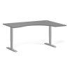 ergonomicky vyskove nastavitelny stul 160x120 cm 2 motory l p seda podnoz grafit 106078