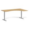 ergonomicky vyskove nastavitelny stul 180x120 cm 2 motory l p seda podnoz buk 99337