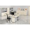kombinovana kancelarska skrin primo gray s drevenymi a sklenenymi dvermi 800 x 420 x 1781 mm seda briza 72290