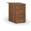kancelarsky pristavny zasuvkovy kontejner primo wood 4 zasuvky orech 71802