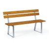 parkova lavicka standard s operadlem zinkovana 1500 mm limba 79727