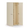 kancelarska satni skrin primo wood 3 police satni tyc 800 x 500 x 1781 mm briza 83577