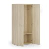 kancelarska satni skrin primo wood 1 police satni tyc 800 x 500 x 1781 mm dub prirodni 83478