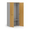 kancelarska satni skrin primo gray 1 police satni tyc 800 x 500 x 1781 mm seda buk 83466