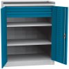 dilenska skrin nizka na naradi kovos 2 police 2 zasuvky 950 x 500 x 1180 mm 85000