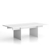 jednaci kancelarsky stul solid 2x prised 240x125 cm bila 85715