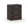 kancelarska komoda ke stolu primo wood 740 x 600 x 420 mm wenge 86633