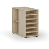 pristavna policova skrinka k pracovnimu stolu primo wood leva dub prirodni 86903