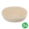 osatka ovalna ratan 28 x 22 x 9 cm 3 ks 115144