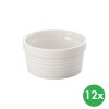 Miska zapékací, průměr 9 cm, porcelán, bílá, 12 ks
