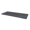 Přídavná police k policovým skříním METAL, 1200 x 400 mm, tmavě šedá, 1 ks