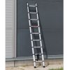 Teleskopický hliníkový žebřík PROFI, 2,6 m, 9 příček