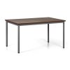 jidelni stul trivia 160x80 cm tmave seda podnoz orech 120002