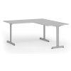 rohovy kancelarsky stul primo beta l 160x180 cm l p seda podnoz seda 107745