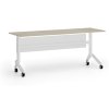 mobilni stul primo move 180x60 cm bila podnoz dub prirodni 106727