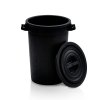 plastova nadoba s vikem 100 l regranulat cerna 113199