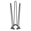 podnoz hairpin dvojita 710 mm cerna 114129