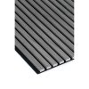 dreveny akusticky panel 2400 x 600 mm cerny podklad baleni 5 ks dub grafitovy 121973