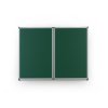 rozeviraci zelena keramicka tabule pro popis kridou magneticka 2400 x 900 mm 122450