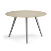 konferencni stul primo zen prumer 120 cm sedostribrna podnoz briza 122673
