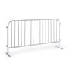 mobilni kovova zabrana s nohami 2100 x 1100 mm 128198