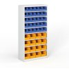 regal s plastovymi boxy basic se zadni stenou 1800 x 400 x 920 mm 30x b 16x c 140601