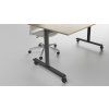 mobilni stul match 160x80 cm cerna podnoz seda 148314