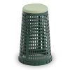 plastovy odpadkovy kos na 120 l pytle zeleny zelene viko 149673