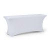 navlek na cateringovy stul 1820 x 450 x 740 mm bily 148761