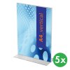 plexi pultove stojanky typ t a4 na vysku baleni 5 ks 115463