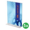 plexi pultove stojanky typ t a6 na vysku baleni 5 ks 115467