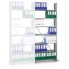 archivacni regal s bocnimi stenami variant 2550 x 1000 x 300 pridavny 3619