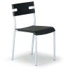 plastova jidelni zidle lindy cerna 1062