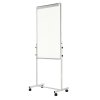 mobilni kombinovana tabule bila magneticka seda textilni 700x1200 mm 28438