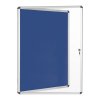 informacni vitrina s textilnim povrchem modra 720 x 980 mm 28454