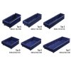 Regál s plastovými boxy MAX - 2000 x 500 x 1000 mm, 48x C, 28x F
