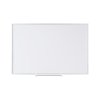 Bílá popisovací magnetická tabule na zeď LUX, 1800 x 1200 mm