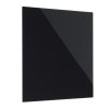 sklenena magneticka tabule na zed 480 x 480 mm cerna 28540