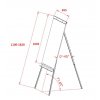 flipchart tabule tripod bw magneticky 13953