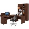 Kancelářský pracovní stůl MIRELLI A+, rovný, délka 1000 mm, ořech