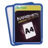 Magnetická kapsa A4, 2ks, modrá