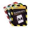 Magnetická kapsa A4, 2ks, zeleno-bílá