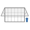 venkovni vitrina magneticka s vyklopnymi dvermi 1350 x 1000 mm 93156