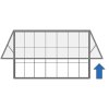 venkovni vitrina magneticka s vyklopnymi dvermi 1600 x 1000 mm 93157