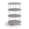 otocny regal na sanony 3 patra sedy 124953