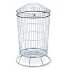 drateny kovovy odpadkovy kos 175 l 8509