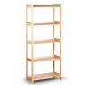 dreveny regal 5 polic 1660 x 680 x 435 mm 8843