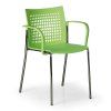 plastova jidelni zidle coffee break zelena 9501
