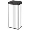 velkoobjemovy odpadovy box big box swing xl 52 l samozaviraci nerez leskly 9118