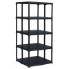 plastovy oboustranny regal tempo 1760 x 900 x 775 mm 5 polic 9547